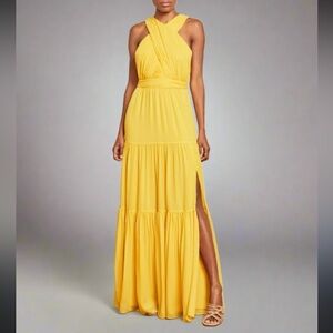 Veronica Beard Sunshine Yellow Maxi Dress